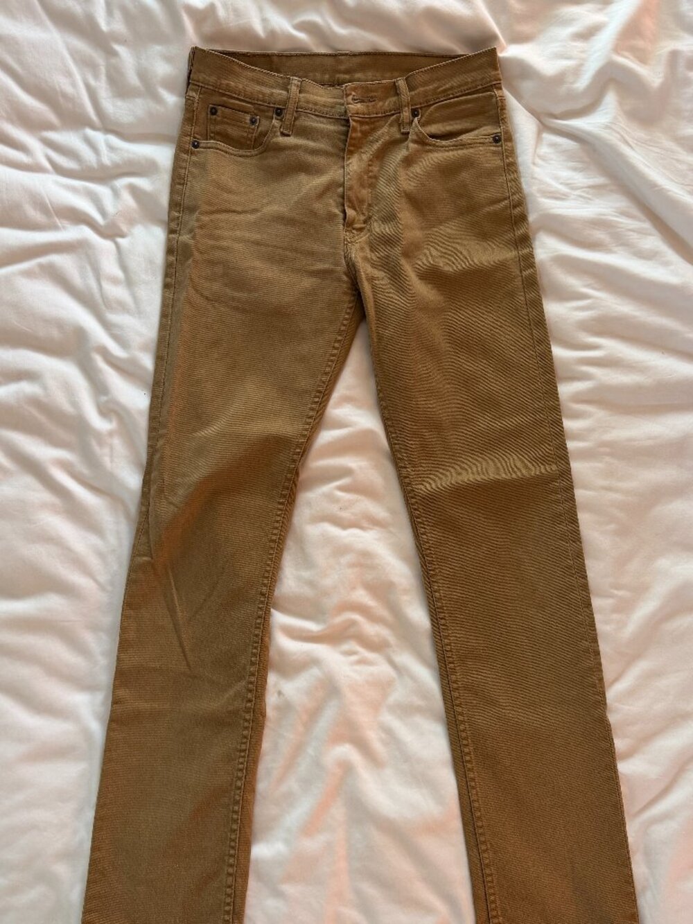 Levi's 513 Tan Jeans